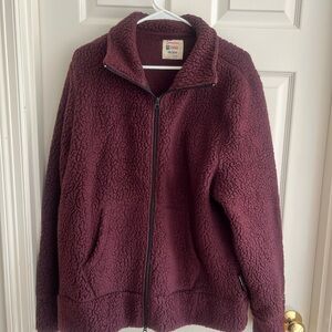 Champion x Todd Snyder Full Zip Polartec Jacket in Raisin